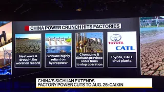 Sichuan Power Crunch Hits Factories