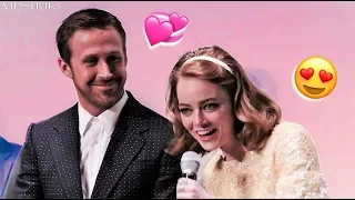 Emma Stone Can't Stop Flirting with Ryan Gosling