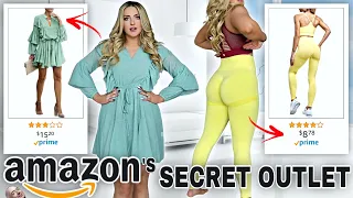 I Bought from Amazon’s SECRET Outlet // 8 outfits for $150!