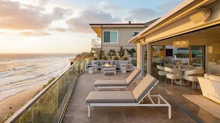 Asking $13,995,000! Stunning private oceanfront home in Solana Beach with breathtaking ocean view