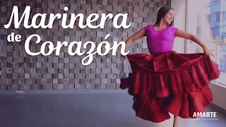 💃 MARINERA norteña MARINERA DE CORAZON ❤️