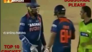 Top 10 Biggest and Worst Fights in Cricket History Ever    Cricket Fights 2016