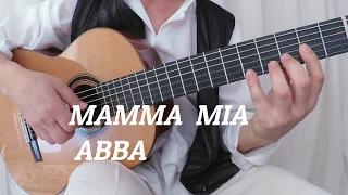 ABBA - Mamma  mia - fingerstyle  guitar / cover / by  Manol  Raychev