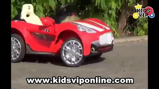 KIDSVIP New Maserati GranCabrio Sport Style Ride On Car for Kids and Toddlers