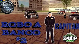 ACUDIENDO A ROBO A BANCO#️⃣0️⃣2️⃣🏦🚔👮‍♂️ - SAMPDROID | GTA SA ANDROID ROLEPLAY