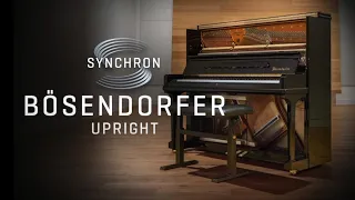 VSL Synchron Bosendorfer Upright Piano Review.