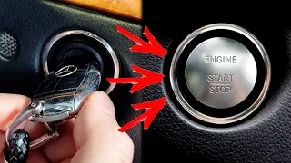 Mercedes Retrofit. Installation Start-Stop on Mercedes W211 FBS3 / How to install START-STOP Button