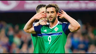 Will Grigg scores his first goal for Northern Ireland | OTD