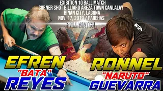 Efren "Bata" Reyes VS Ronel "Naruto" Guevarra (Full Match)