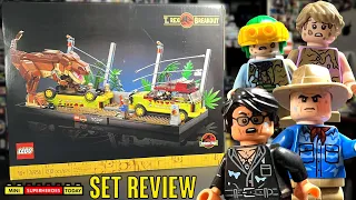 REVIEW: LEGO T. REX BREAKOUT Jurassic Park Set 76956