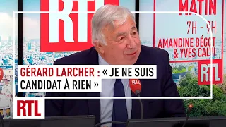 Gérard Larcher : "Je ne suis candidat à rien" (intégrale)