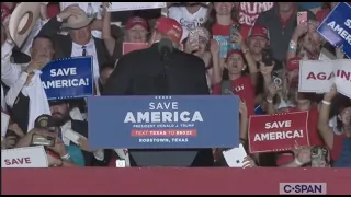 TRUMP PUMP Dance in Texas after MAGA rally -Robstown