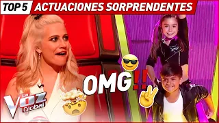 They surprised everyone with their performances on La Voz Kids! 🤩