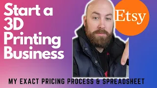 How to Price your 3D Printed Items on Etsy -Best Etsy Pricing Strategy WITH Spreadsheet