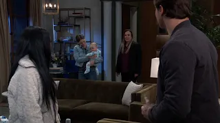 GH 3/22/2023 | Trina meets Spencer at Laura's