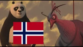 Kung Fu Panda 2 - Po vs Shen [Norwegian/Norsk]