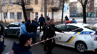 Стрельба в Одессе: один человек погиб, трое полицейских ранены