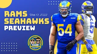 Rams vs. Seahawks: Full Game Preview [Week 13, 2022]