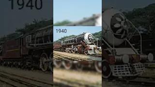 The evolution of Indian railway.🚂 1853~2023 the train evolution short video