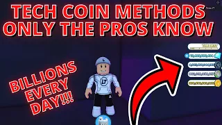 Updated *BEST* Tech Coin Methods on Pet Simulator X (Roblox)