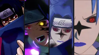 Evolution of Sasuke's Cursed Mark in Games (2003-2020)