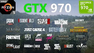 GTX 970 Test in 25 Games in 2020