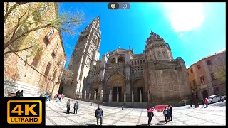 🇪🇸 Walk Around Toledo Catedral Primada Spain 4K Virtual Tour