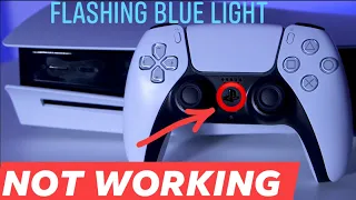 How to fix PS5 Dualsense Controller NOT WORKING / Flashing Blue Lights Won’t Connect