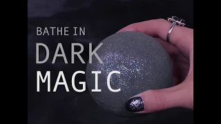 NEW Dark Magic Charcoal Bath Bomb with Ring