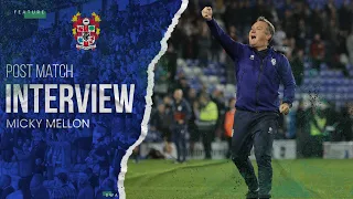 Post Match | Micky Mellon (Colchester United)