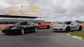 FERRARI 575 M MARANELLO x PORSCHE GT3 x GT3 RS - VOLTA RÁPIDA #106 | ACELERADOS