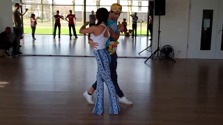 Brazilian Samba de Gafieira Dance Lesson Tutorial David and Cleo