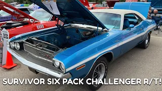 Super Cool SURVIVOR 1970 Dodge Challenger RT/SE 440 6 Pack 4 Speed From Mopars at the Mississippi!