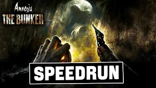 Amnesia: The Bunker - Full Game Speedrun (Beat the Developers Best Time)