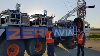ZeroAvia’s HyperTruck testing hydrogen-electric powertrain in February 2022