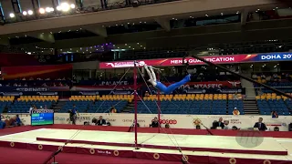 DOLGOPYAT Artem (ISR) - 2018 Artistic Worlds, Doha (QAT) - Qualifications Horizontal Bar