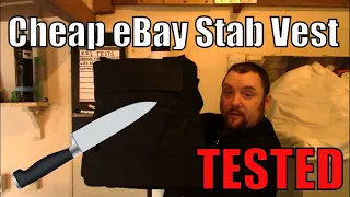 Body Armor Tests - Cheap eBay Stab Vest Tested