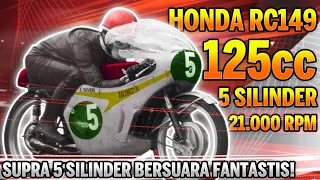 SUPRA 125, TAPI 5 SILINDER 22.000 RPM! | Honda RC149