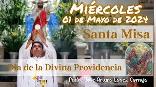 ✅ MISA DE HOY miércoles 1 de Mayo 2024 - Padre Arturo Cornejo