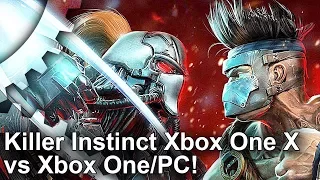 [4K] Killer Instinct Xbox One X vs PC vs Xbox One Graphics Comparison + Frame-Rate Test