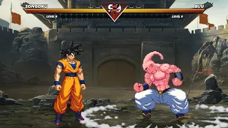 Goku vs Buu -High Level Awesome  Fight!
