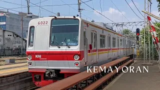 Kompilasi KRL Commuter Line dan Kereta Api Indonesia di Stasiun Kemayoran! JR 205, KA Kontainer!