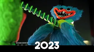 Evolution of Huggy Wuggy 2023