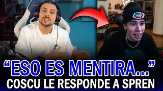 "No les creo un car#jo" COSCU le RESPONDE a SPREEN sobre TWITCH