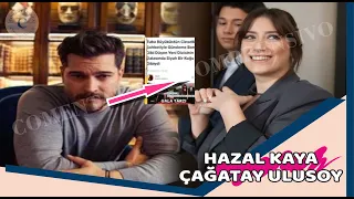 Surprising confessions from Çağatay Ulusoy, who announced that he was jealous of Hazal Kaya.