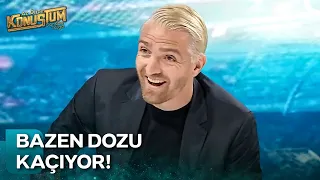 Caner Erkin'in Sahadaki Gerginlikleri Saymakla Bitmedi 😂 | Az Önce Konuştum