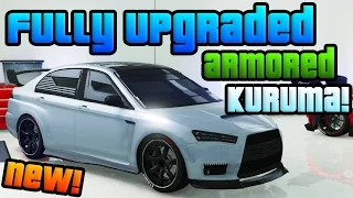 GTA Online: Brand New "Heists" DLC Sports Car! - Fully Upgraded "Armored Kuruma" (GTA 5 Heists DLC)