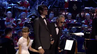 Andrea, Matteo and Virgina Bocelli - The Greatest Gift - Festival of Remembrance 2022