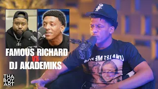 Famous Richard vs DJ Akademiks On The Issues: Clout Chasing