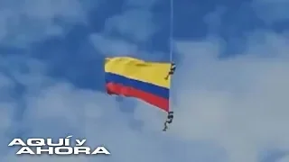 Militar que murió tras caer de la bandera de Colombia le dijo a su esposa que no quería participar